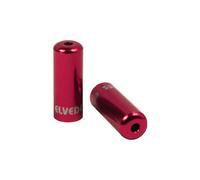 Embouts de gaine de frein en aluminium elvedes 4 2mm rouge x10