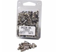 Embouts de gaine de frein route Saccon (x150) Doré