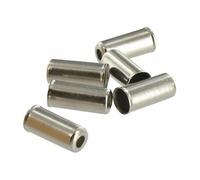 Embouts de gaines chrome Var (x200) Argenté