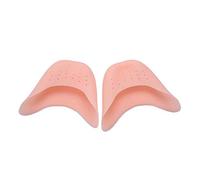 Embouts de Gel en Silicone pour Chaussures de Ballet, 1 Paire de Chaussures de Danse Ball Pointe Pointe Dance Pads pour Les Pieds protecteurs Soins des Pieds, Coussins de l'avant-Pied (Chair)