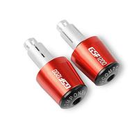Embouts de Guidon 7/8 ''Embouts De Poignée De Moto Poignées Barre Embout De Guidon pour Suzuki GSF 1200 GSF1200 Bandit 2001 2002 2003 2004 2005 2006(Red-Black)