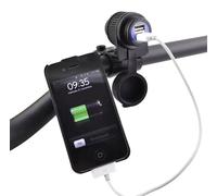 Vparts 12v Power Outlet Usb Argenté