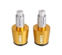 Embouts De Guidon De Moto Bouchon De Poignée De Guidon De Poids Prise Anti-Vibration Silder Pour N-MAX 155 NMAX155 2021 2022 2023(4)