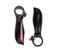 Embouts de guidon de vélo en alliage d'aluminium GAROSA pour VTT - Noir - Convient pour guidon de 22,2 mm