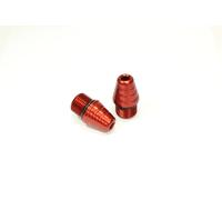 Embouts de guidon Gilles TOOLING LG rouge
