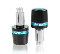 Embouts de Guidon Guidon De Moto CNC Se Termine 7/8 "22mm pour H-Onda VFR1200F VFR 1200 F 2010 2011 2012 2013 2014 2015(Light Blue)