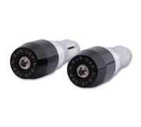 Highsider Embouts de guidon Evo – Poids d'extrémité universel noir