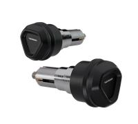 Embouts de guidon HIGHSIDER pro Ventura-LS noir