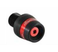 Embouts de guidon LighTech devil series alu rouge