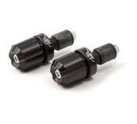 LSL LSL Contrepoids De Guidon, Aluminium, Bicolore, Pour 14+18mm, Noir, Paire