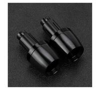 Embouts De Guidon Moto 22mm Poignées Bouchons De Contrepoids Pour CB600F CB599 Pour HORNET 250 900(Noir)