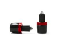 Embouts De Guidon pour GSF 250 600 600S 650 650S 650N 1250 pour B&andit 650S Poignées De Barre De Poignée Extrémités Guidon Contre-Poids Capuchon Curseur(Red)