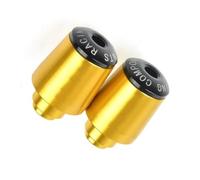 Embouts de Guidon pour H-Onda CBR1000RR, CBR650R, CBR 1000RR, 650R, CNC Pièces Moto : Poignées De Guidon en Aluminium, Embouts(Gold)