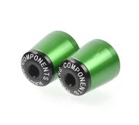 Embouts de Guidon pour Kawasaki pour Ninja 250 pour 300 400 650 1000 Pièces Moto Embout De Guidon(Green)