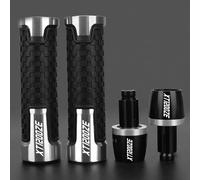 Embouts de Guidon pour Moto pour Yamaha XT1200ZE Super TENERE 2010-2018(Silver3)