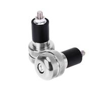 Embouts De Guidon pour XL1000V pour XL700V pour NT700V pour XL125V pour XR230 pour APE50 Extrémités De Guidon De Moto Capuchons De Poignée(Sliver)