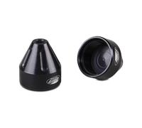 Embouts de Guidon RDMOTO CONE Argent Argent