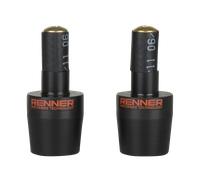 Embouts de Guidon Renner Racing Noir Noir