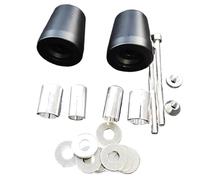 Embouts De Guidon Universels en Acier Inoxydable pour Triumph Daytona 675 R Speed Triple Tiger 1050/Sport