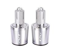 Embouts De Guidon Universels Pour Moto, 22 Mm, Avec Poignées Et Contrepoids, Pour NT1100 Capuchons de Prise(Silver)