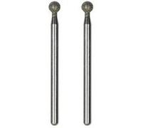 Proxxon Broche à meuler diamantée 28226 Diamètre 4,4 mm 2 pièces