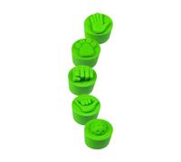 Embouts de pagaie 5 pièces bouchons de poignée en silicone, couvercles de de poignée pour les joueurs récréatifs ensemble d ' équipement pack capuchon en silicone robinet d ' équipe de pratique