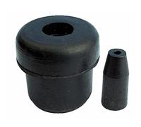 Embouts de pieds de chaise intérieurs en caoutchouc noir - 19,5 mm - x20 BRICOZOR