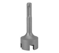 Embouts de pilote de tige de terre, douille en acier, installation facile, outils de forage robustes et légers pour perceuse à percussion SDS Plus (Traversé)