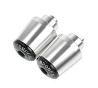 Embouts De Poignées De Guidon De Moto Pour Goldwing 1800 GL1800 F6B 2002-2017 2010 2012 2013 2014 2015 2016(Argent)