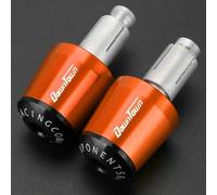 Embouts de poignées Guidon pour Motos pour KYMCO Downtown 125, 200, 250, 300i et 350i(Orange1)