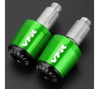 Embouts de poignées Guidon pour Motos pour VFR 400, 750, 800, 1200 et 1200F(Green2)