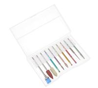 Embouts de Ponçage pour Ongles en Alliage Tungstène | Cuticules et Ongles, Enlève Peaux Mortes, Nettoie et Soigne, Usage Manucure et Nail Art