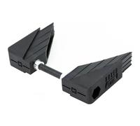 Embouts de pont en plastique Core Noir TU
