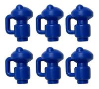 embouts de protection Bouchons De Trampoline 6 Pièces Capuchons De Poteau Pour Les Piquets De Filet Du Trampoline Ø 28 MM
