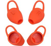 Embouts de rechange compatibles avec les casques Plantronics Backbeats, coussinets antidérapants en silicone souple, adaptés aux écouteurs sans fil (2 paires) (rouge)
