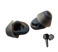Embouts de rechange compatibles avec les casques Plantronics Backbeats Go 410/Voyager 6200 UC, coussinets antidérapants en silicone souple (2 paires)