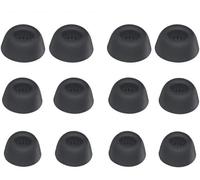 Embouts de Rechange compatibles avec Sound Core par ANK ER Liberty 4 NC, Embouts d'oreille de Rechange en Silicone pour Liberty4NC 3 Tailles 6 Paires, Noir 6PB126