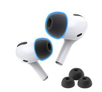 Embouts de rechange en mousse à mémoire de forme AirPods Pro par Foam Masters | AUTOLINE PRO est le seul fabricant et vendeur de Foam Masters aux États-Unis Couleur : noir.