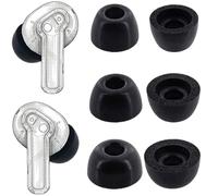 Embouts de rechange en mousse à mémoire de forme pour écouteurs Nothing Ear/Nothing Ear (a)/Nothing Ear (3)/CMF Buds Pro & Pro 2/CMF Buds 2 & 2a/2 Plus, couleur noire