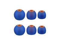 Embouts de rechange en silicone compatibles avec écouteurs filaires JBL T110BT T115BT T120BT T180A T280A T380A, doux, antidérapant, confortable et durable, bleu, S, M, L (1 lot)