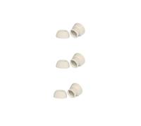 Embouts de rechange en silicone compatibles avec les écouteurs JBL Tour PRO 3, doux, antidérapants, confortables et durables, blanc, XS (3 paires)