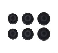 Embouts de rechange en silicone pour écouteurs Huawei FreeBuds 5i - En caoutchouc souple - Ajustement sûr - Positionnement précis - Confortable à porter - Noir et blanc