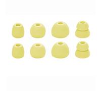 Embouts de rechange pour écouteurs Beats FlexSilicone - Ajustement sécurisé - Résistant à la transpiration - Jaune - 1 lot