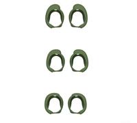 Embouts de rechange pour écouteurs Bose SoundSport QC20i IE2 IE3 - Ensemble de cache-oreilles en silicone antidérapant - Kit lavable (vert)