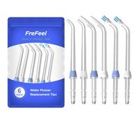 Embouts de rechange pour hydropulseur Waterpik (2 embouts de jet classiques, 2 embouts orthodontiques et 2 embouts de plaque dentaire)