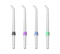 Embouts de rechange pour hydropulseur Waterpik, têtes de rechange pour hydropulseurs Waterpik, autres marques d'irrigateurs buccaux, pointes de jet classiques de rechange (4 pièces, noir, bleu,