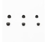 Embouts de Rechange pour Jabra Elite 8 Active - 3 Paires de Coussins en Silicone Noir avec Ajustement Sécurisé et Isolation Sonore Améliorée pour Sport et Usage Quotidien