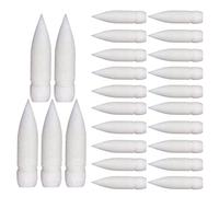 Embouts De Rechange Pour Marqueurs À Base De Peinture Acrylique - Pièces De Rechange En Nylon Pour Stylos À Pinceau Rechargeables, Pour Croquis Dessins À Main Libre Griffonnages Et Presse-papiers
