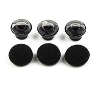 Embouts de rechange pour Plantronics pour Voyager 5200 5220, installation rapide en silicone pour plus de commodité (3 pièces (12 mm)