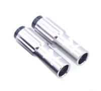 Embouts de réglage de câble de vitesse pour systèmes de changement de vitesse, régulateur en ligne en aluminium anodisé pour réparer le saut de vitesse, option de couleur rouge (titane)
